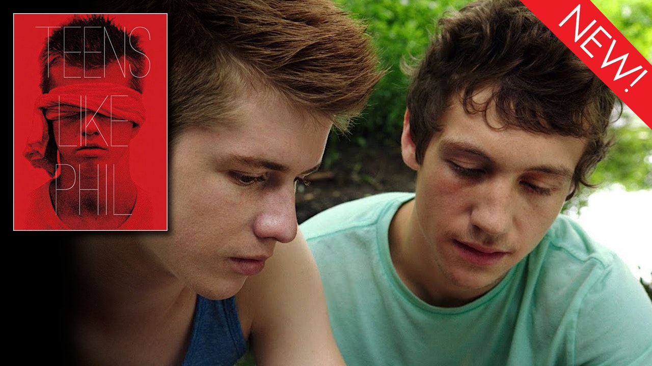 This is the collection art for short gay film Teens Like Phil now available on Dekkoo.com!