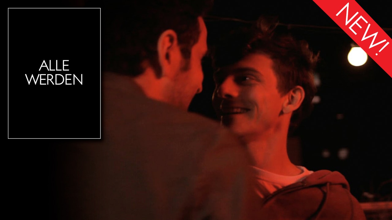 This is the artwork for the gay short film Alle Werden