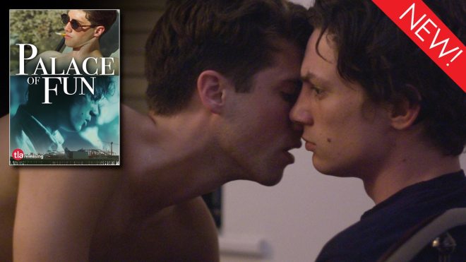 This is the artwork for the gay film Palace of Fun