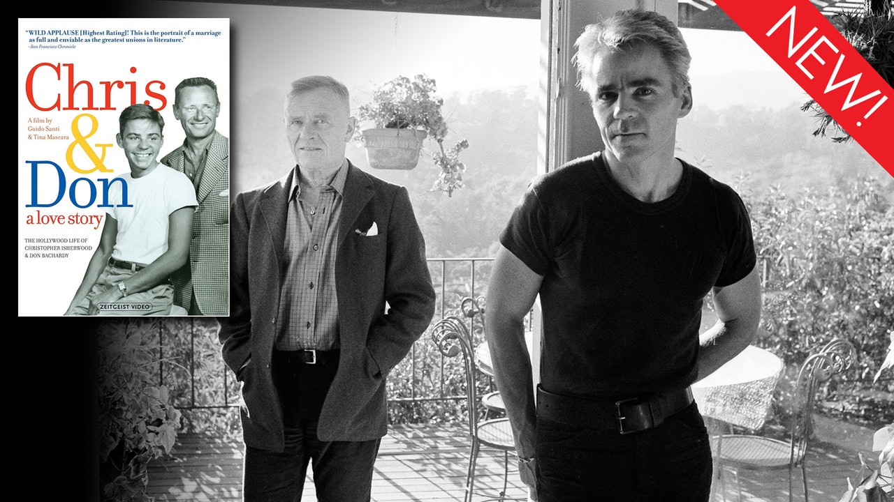 This is the art for the gay documentary 'Chris & Don. A Love Story'