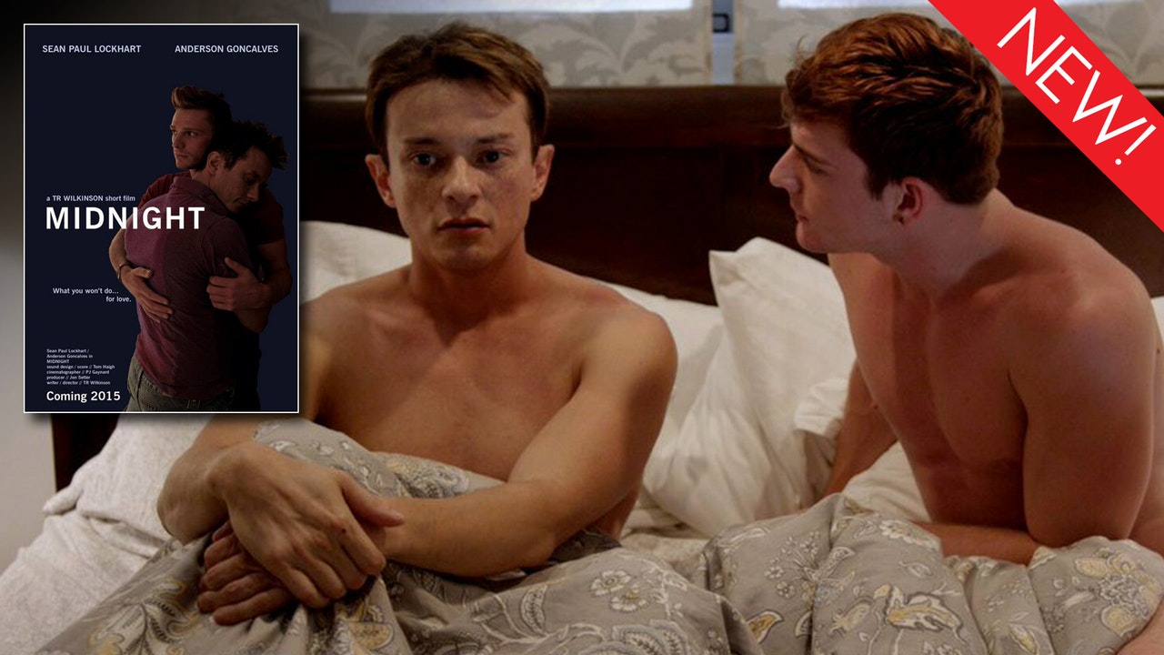 This is an image from the gay short film 'Midnight'