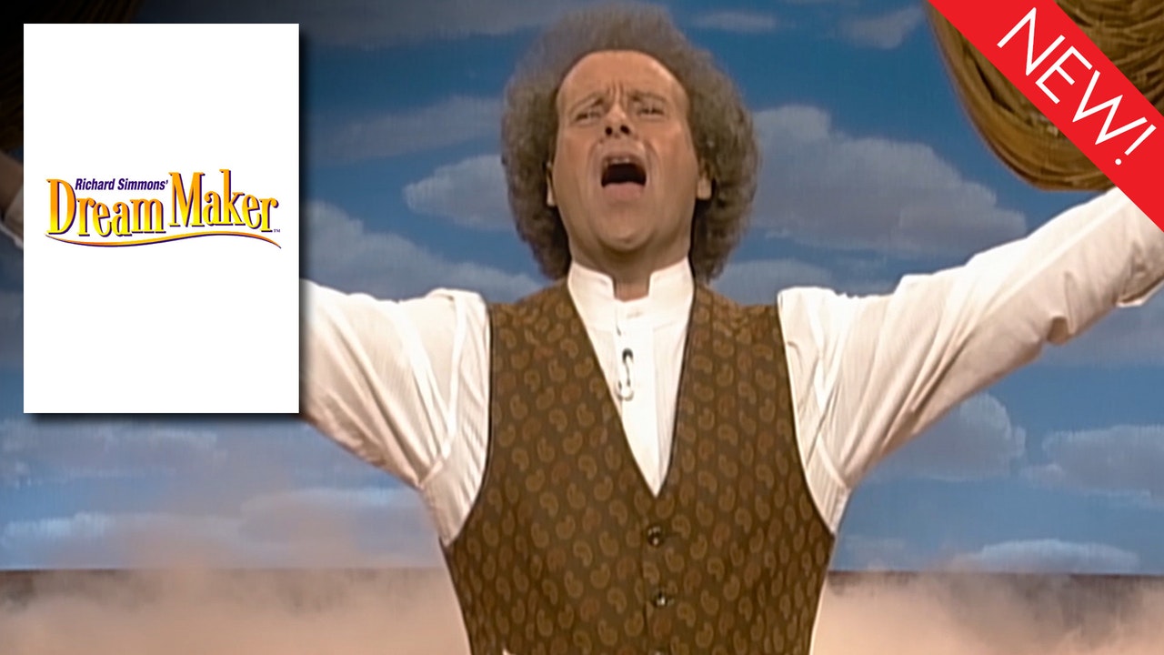 This is the art for the television series, 'Richard Simmons DreamMaker'