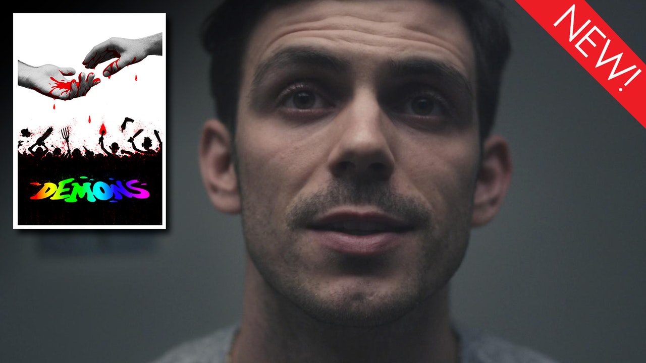 This is the art for the gay short film, 'Demons'