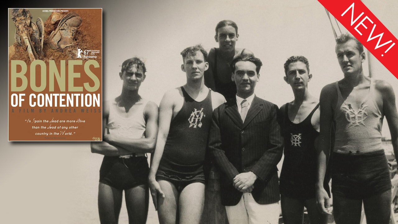 This is the art for the gay documentary, 'Bones of Contention'
