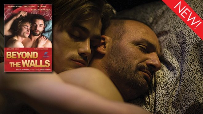 This is the art for the gay film, 'Beyond the Walls'