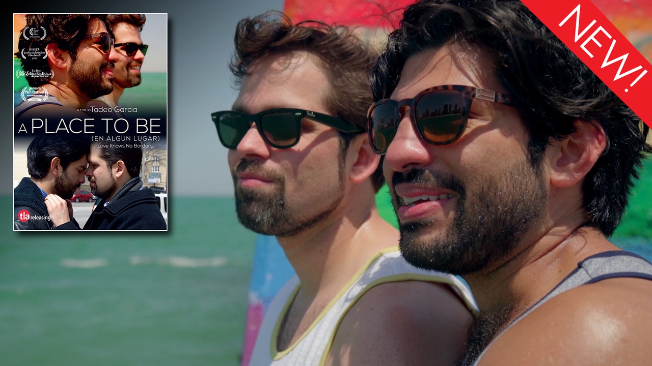 This is the art for the gay movie, 'A Place To Be'