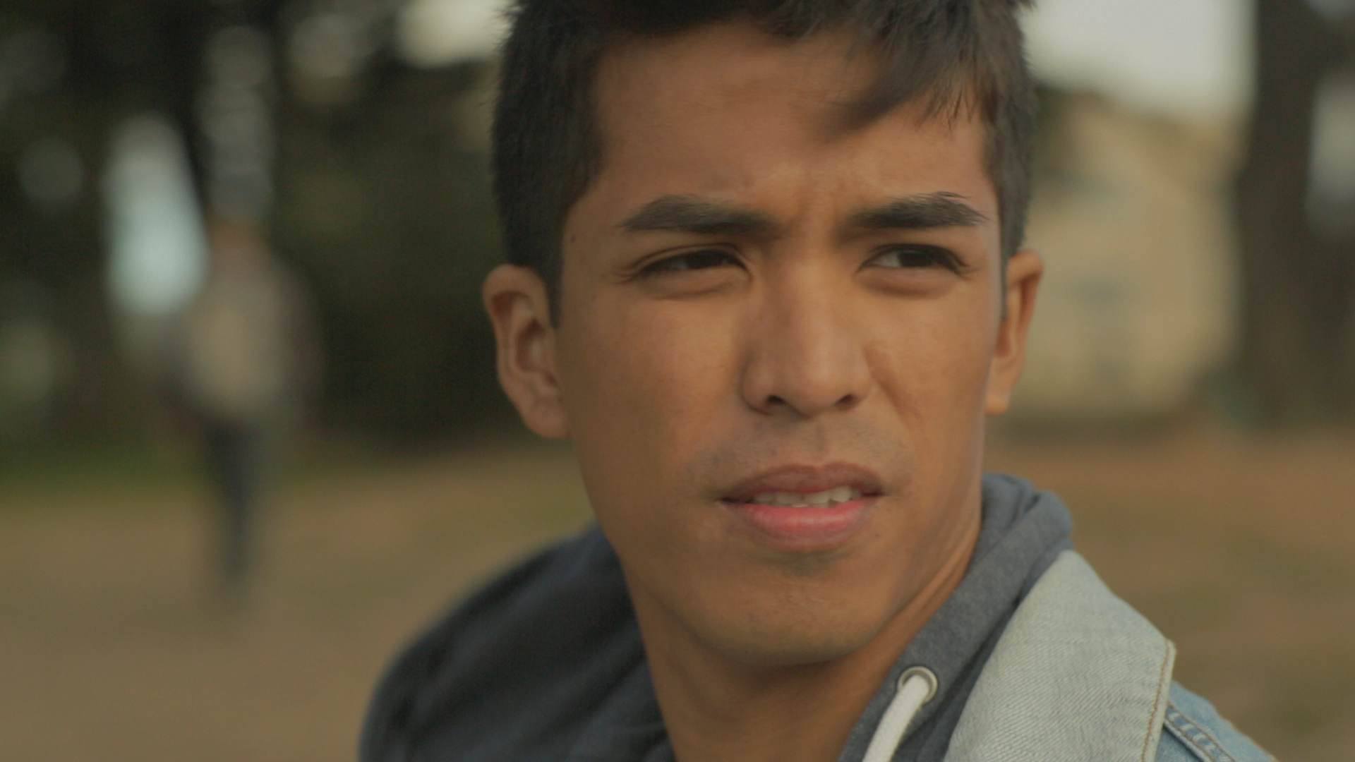 This is a picture of Cole from the gay series, 'Paper Boys'