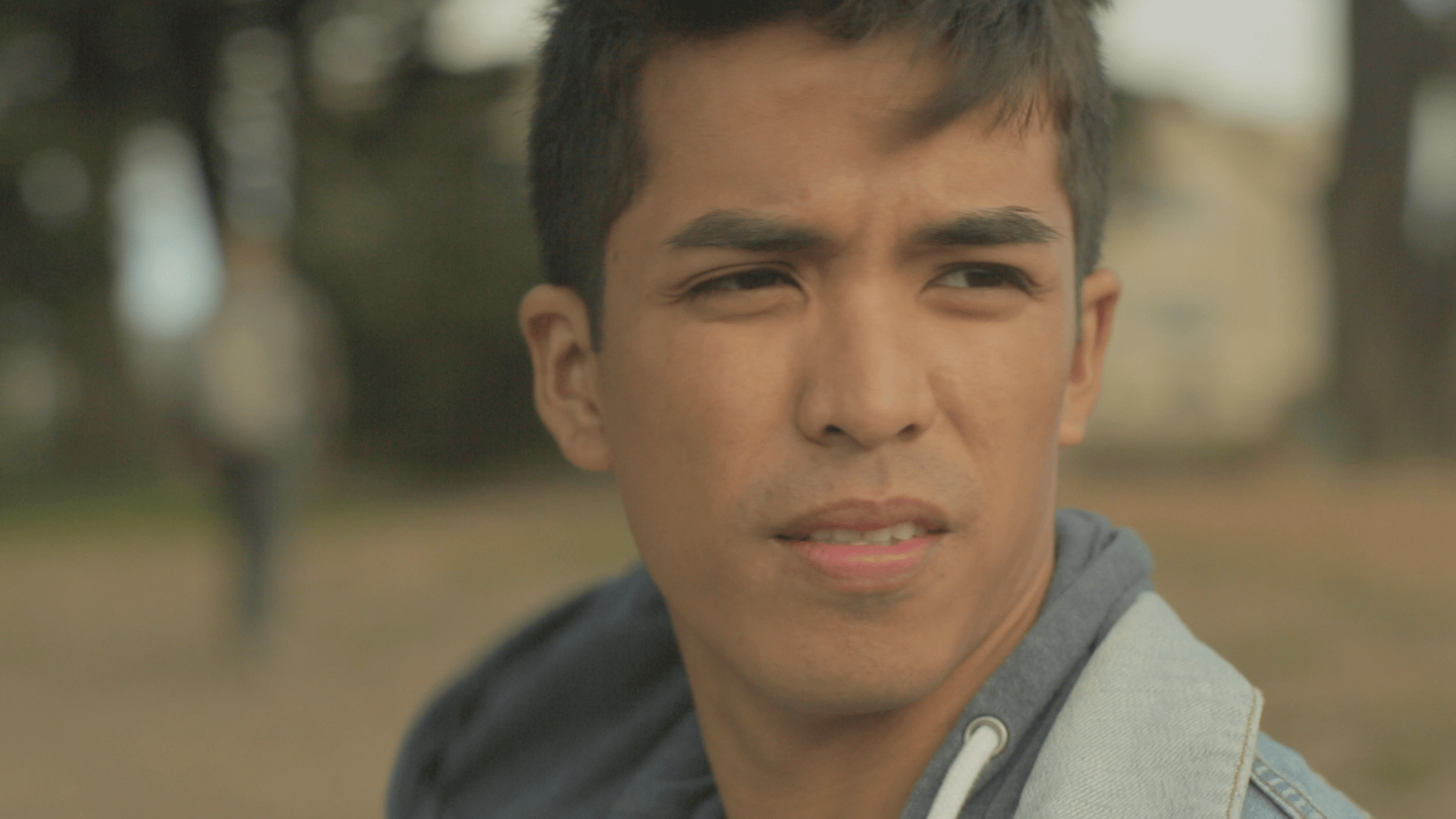 This is a picture of Cole from the gay series, 'Paper Boys'