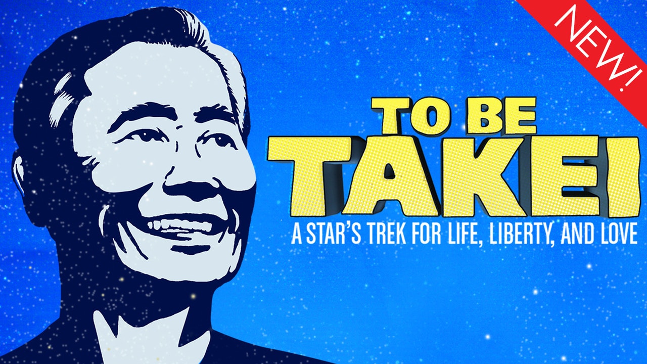 This is the art for the gay documentay, 'To Be Takei'