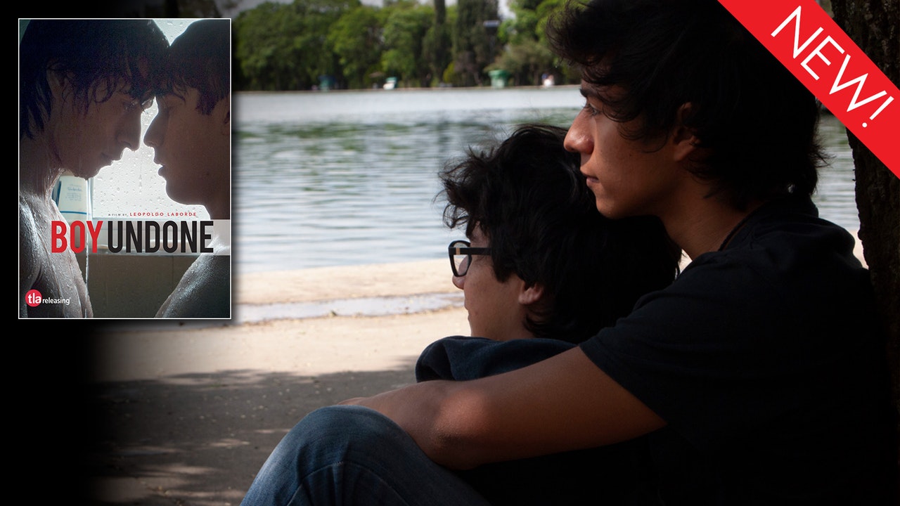 This is the art for the gay movie 'Boy Undone'