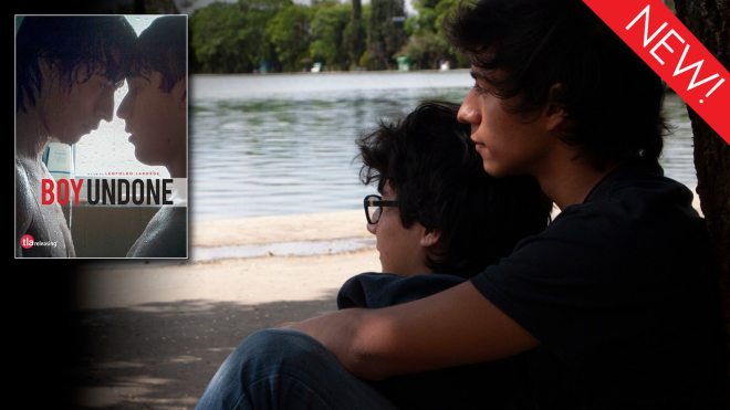 This is the art for the gay movie 'Boy Undone'