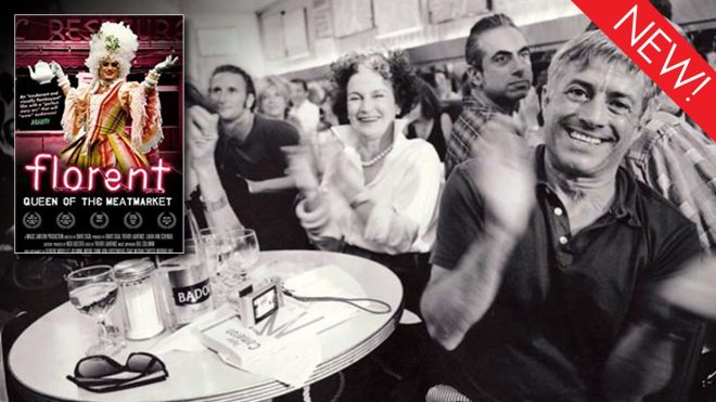 This is the art for 'Florent: Queen of the Meatmarket'