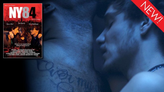 This is the art for the gay film, 'NY84'