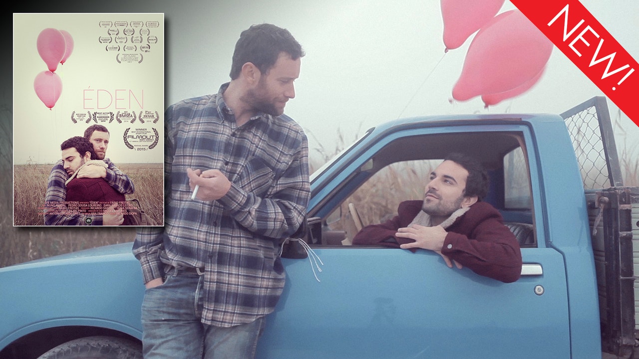 This is the art for the gay short film, 'Eden'