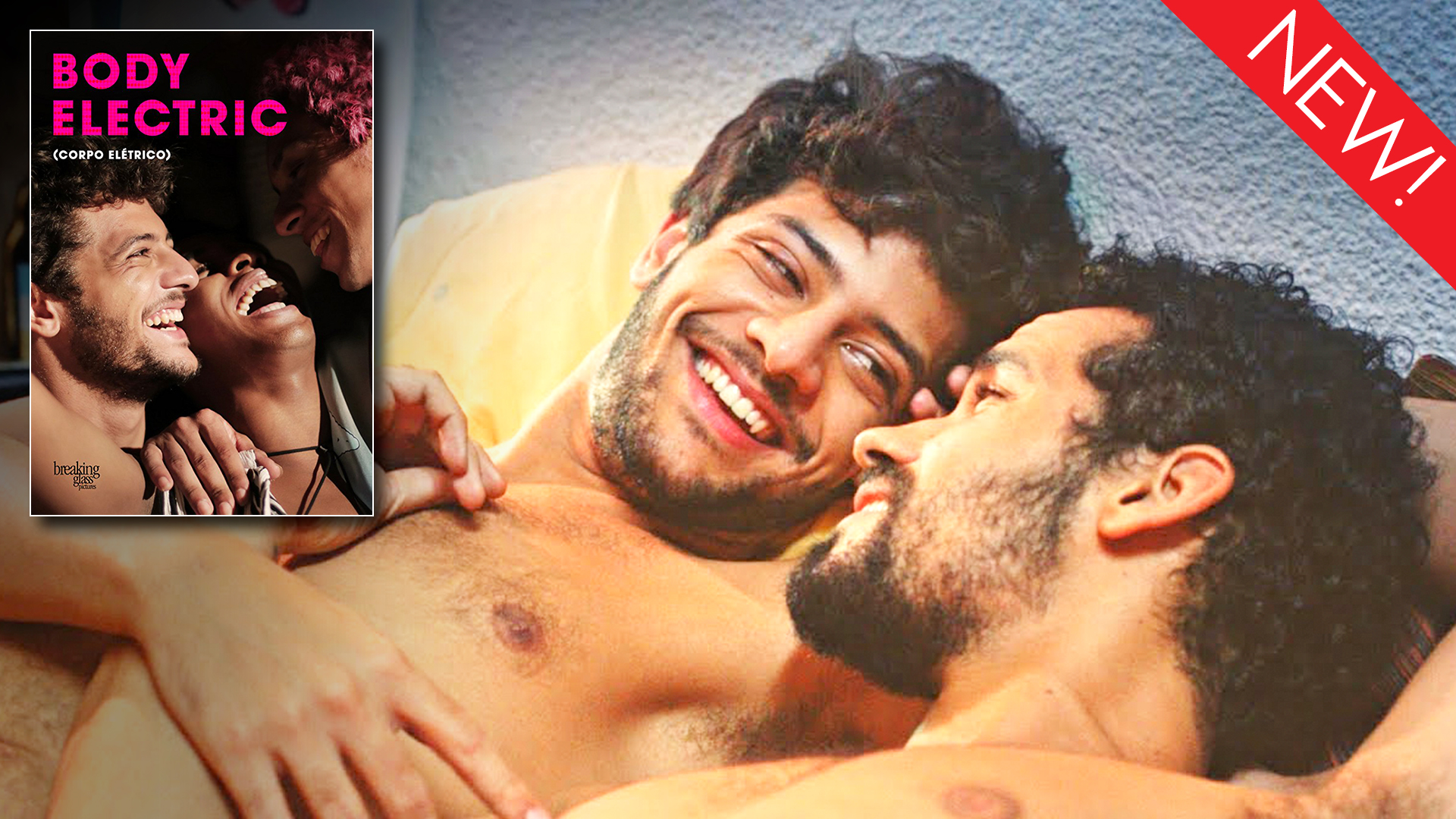This is the art for the gay movie, 'Body Electric'
