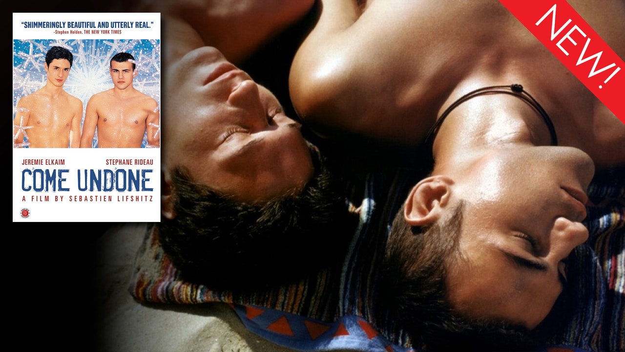 This is the art for the classic gay film, 'Come Undone'