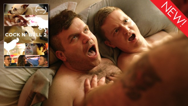 This is the art for the gay short film, 'Cock N' Bull 2'