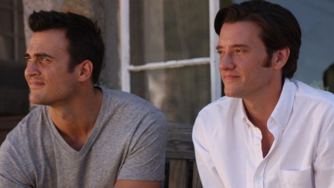 Cheyenne Jackson and Jason Butler Harner in The Green