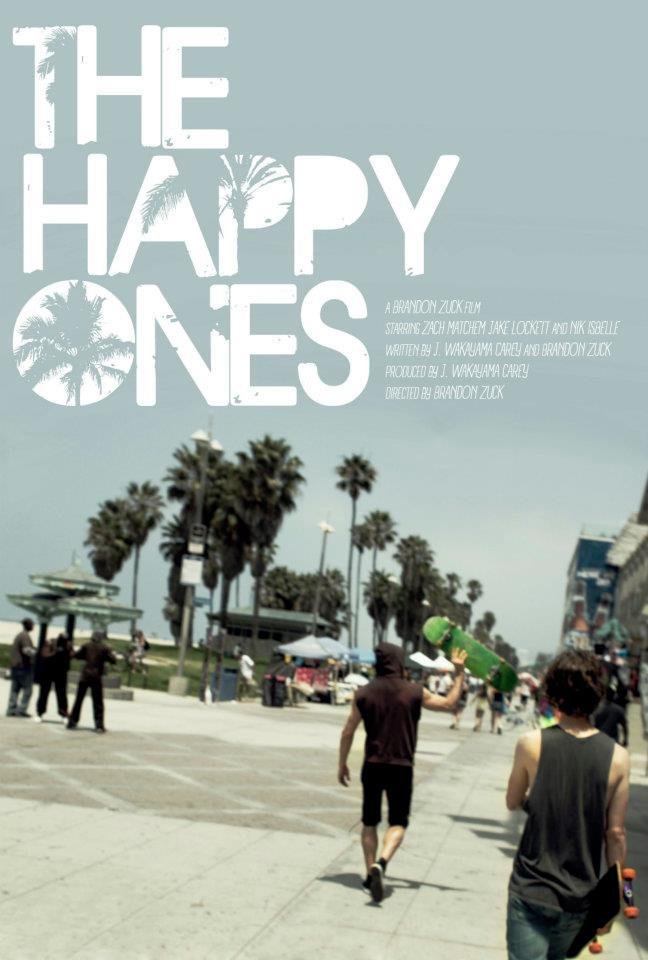 Original poster art for The Happy Ones, a short film by Brandon Zuck