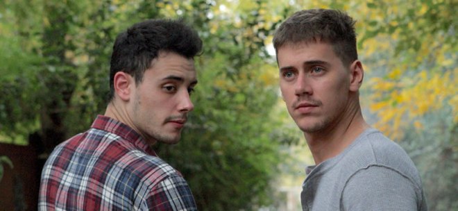 Still of Martin Karich and Nicolas Romeo from Jess & James