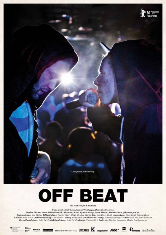 Jan Gassmann's Off Beat - Original Film Festival Poster Art
