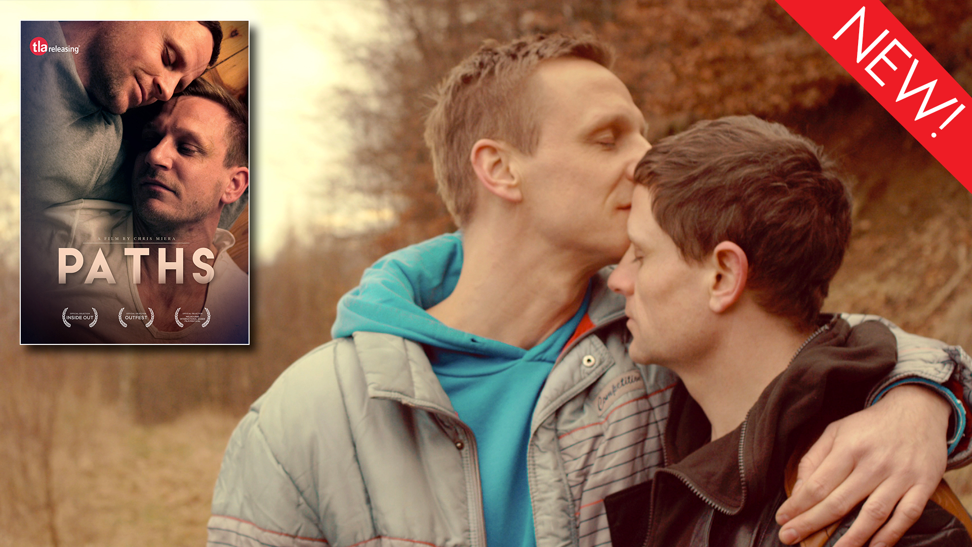 This is the art for the gay feature film, 'Paths'