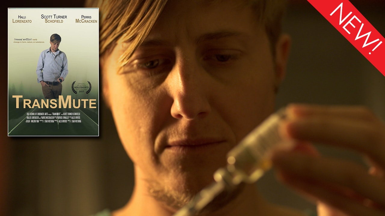 The transgender short film TransMute is available on Dekkoo