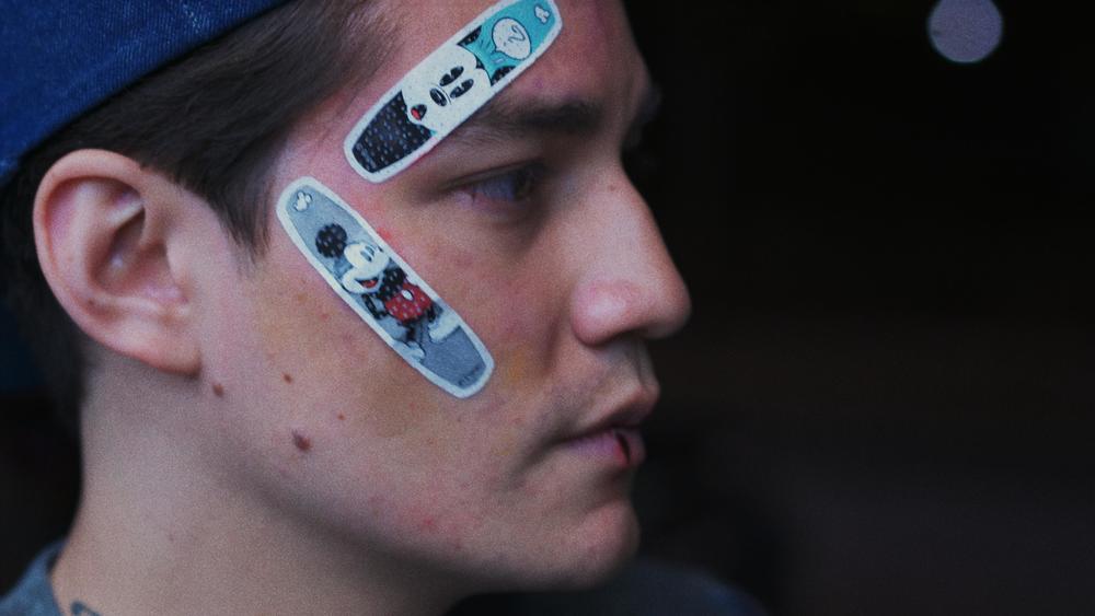 Writer-director-star Nick Neon in Ultra Bleu