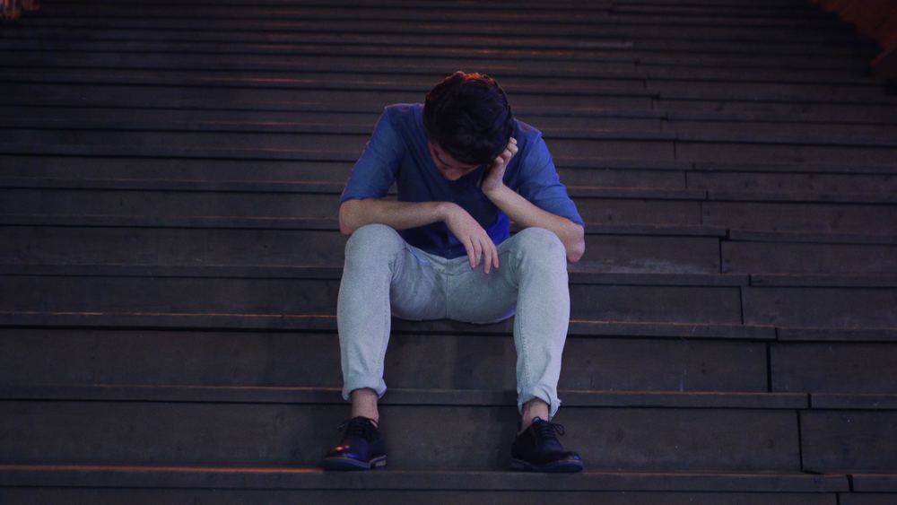 Writer-director-star Nick Neon in Ultra Bleu