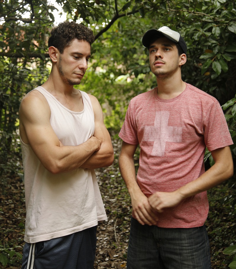 Lucas Papa and Gabriel Epstein in Taekwondo