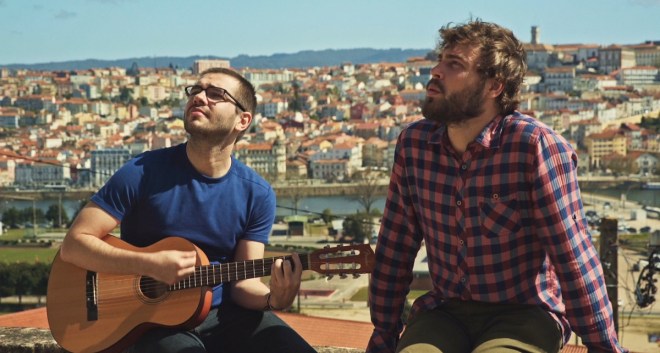 Rafael de Bona and Fábio Lucindo in 45 Days Away from You