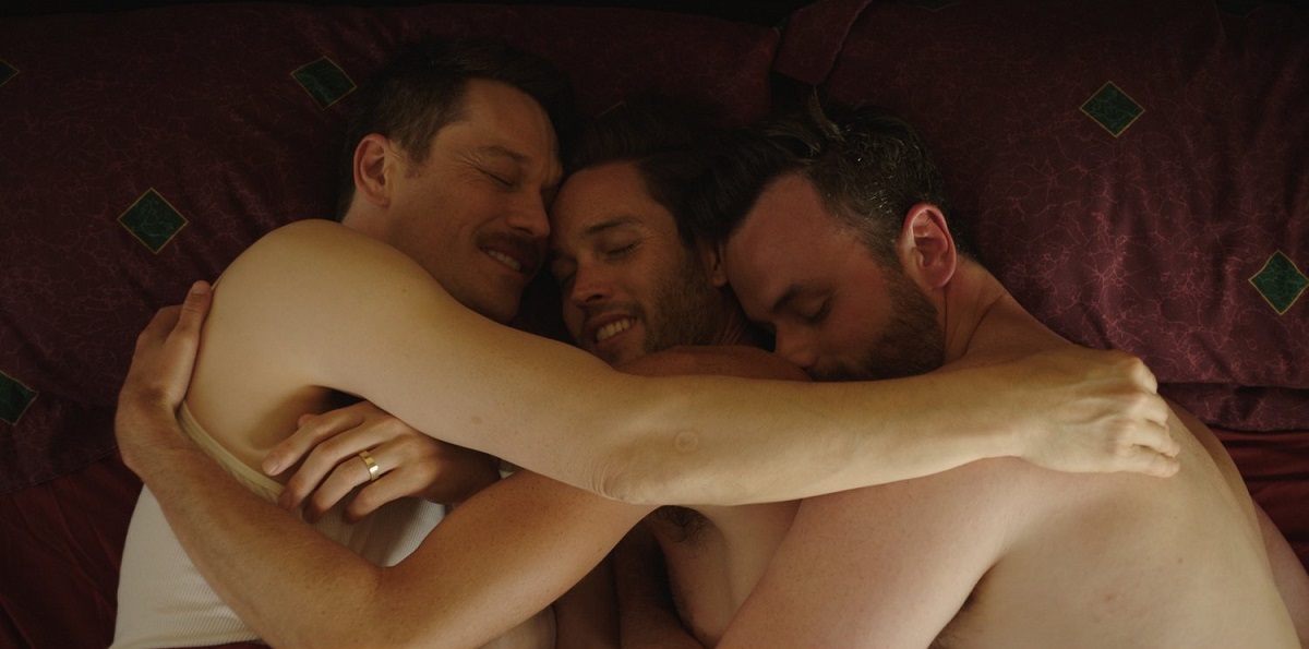 Sean McBride, Corey Page and Ryland Shelton in The Third