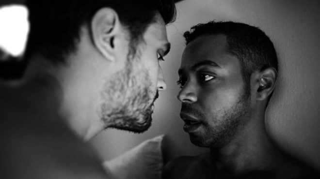 Antoine Perry and Clint Keller in The More the Scarier