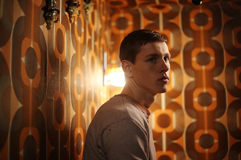 Beach Rats star Harris Dickinson drives men wild in the vibrant Postcards from London