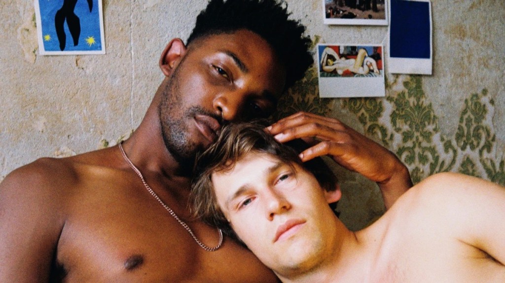 Two young men share a fleeting connection in the gay romance ‘Boy Meets Boy’