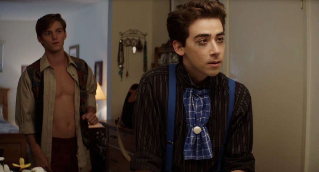 Nico Greetham co-stars in the charming ’90s-set theater kid comedy ‘Dramarama’