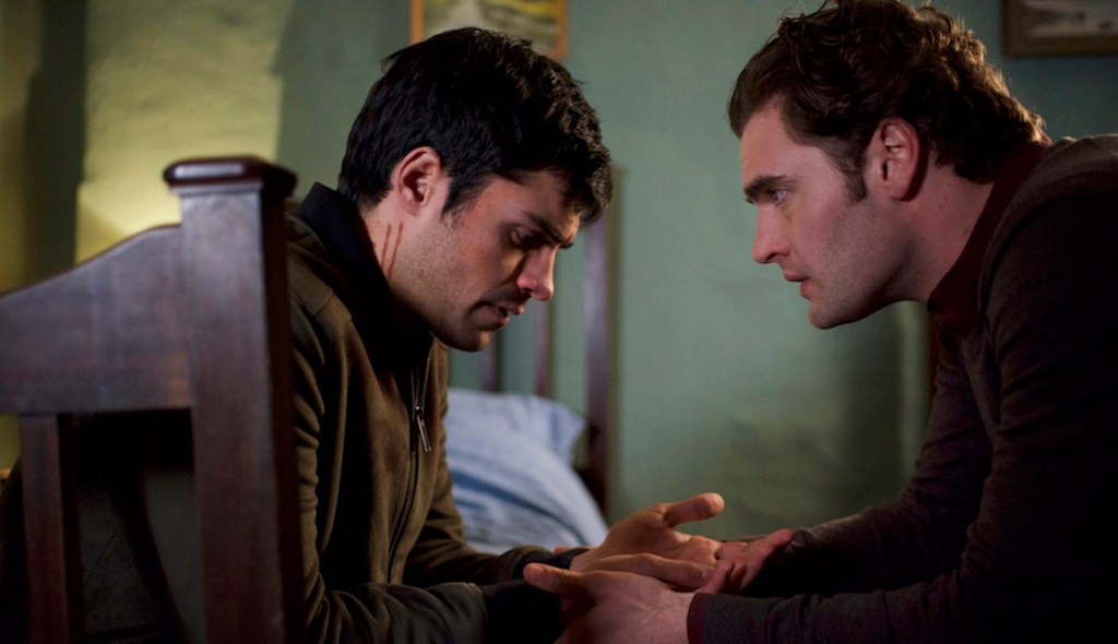 A weekend of mischief becomes a battle for survival in the stylish British thriller ‘B&B’