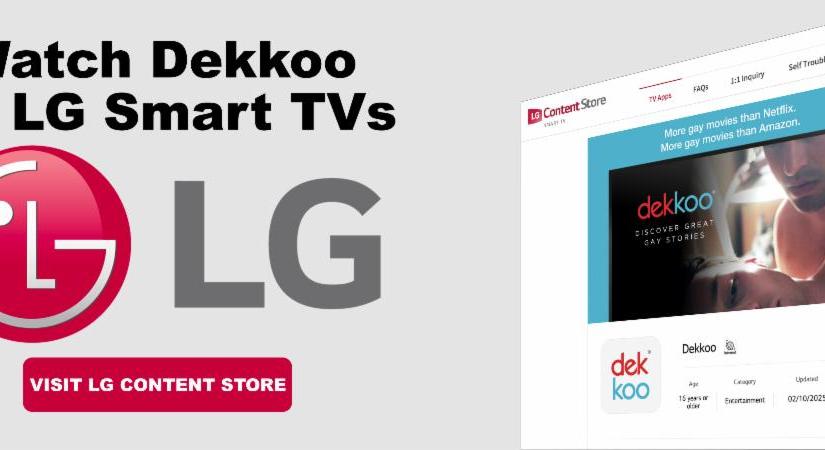 LG Smart TV users can now access Dekkoo&nbsp;directly!