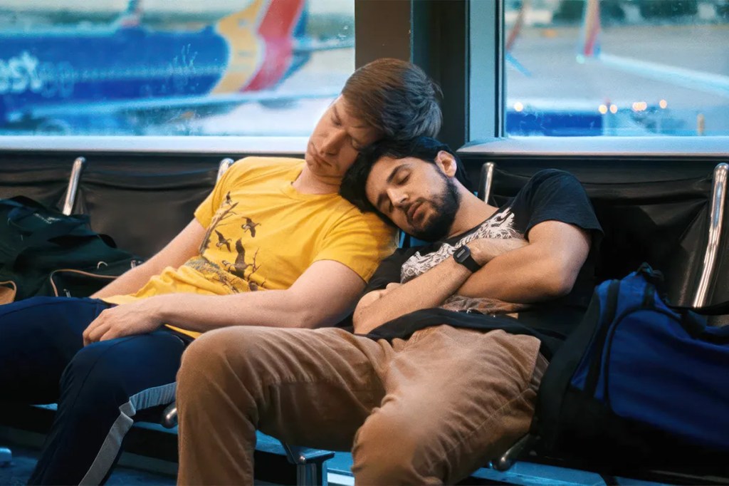 Two slacker best buddies start to wear out their welcome in the new queer comedy ‘Rent&nbsp;Free’