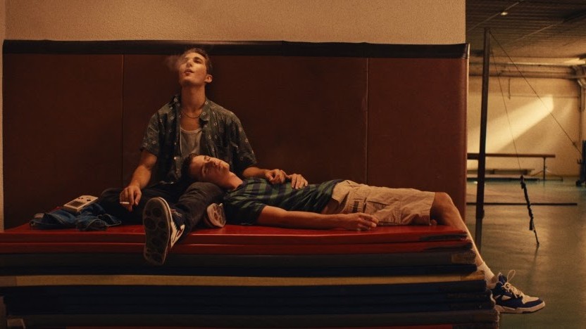 Scene from Boys (2018), the acclaimed French gay coming-of-age film exploring friendship, romance, and identity.