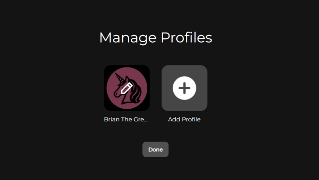 Creating a new viewer profile on Dekkoo