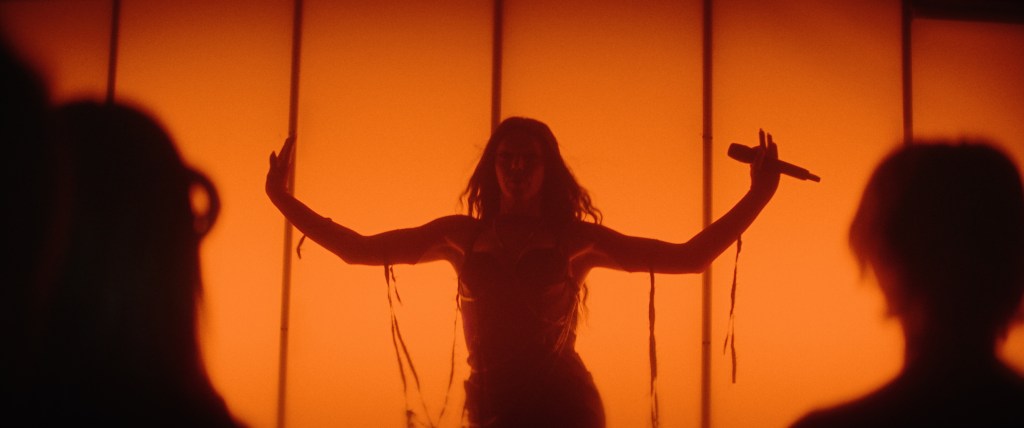 Zav performs on stage in the final season of FEM, streaming exclusively on Dekkoo.