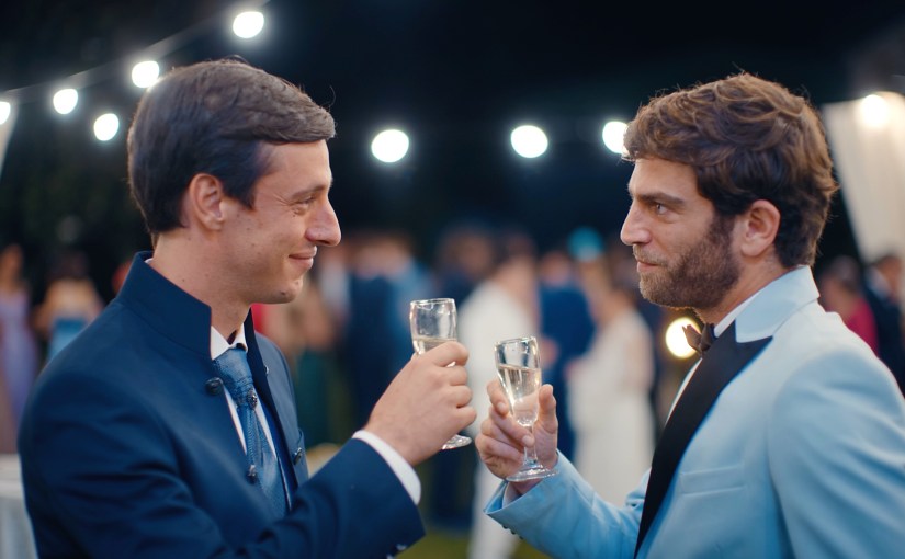 Filippo Contri and Filippo Tirabassi in Accidental Friends, a gay Italian comedy streaming on Dekkoo