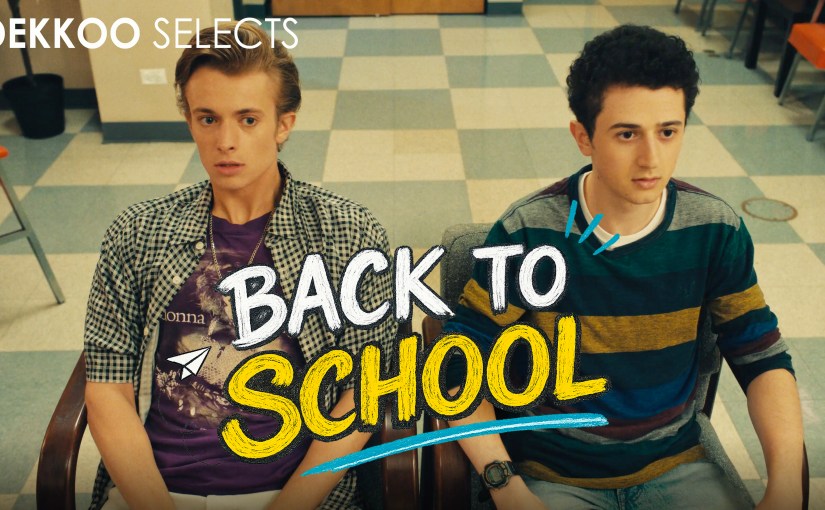 Gay coming-of-age movies in Dekkoo's Back to School collection