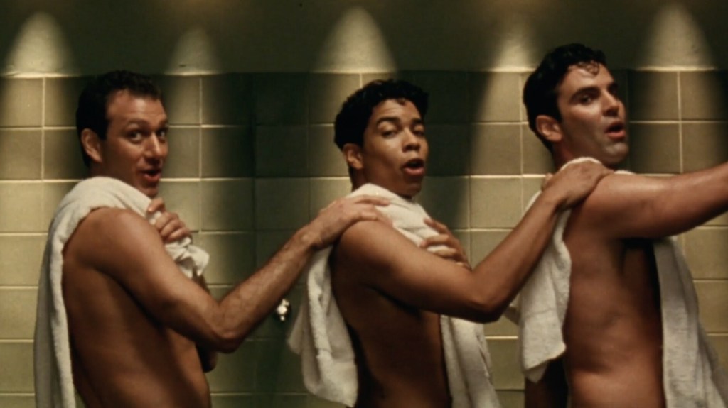 Scene from Zero Patience, the groundbreaking queer AIDS musical streaming on Dekkoo