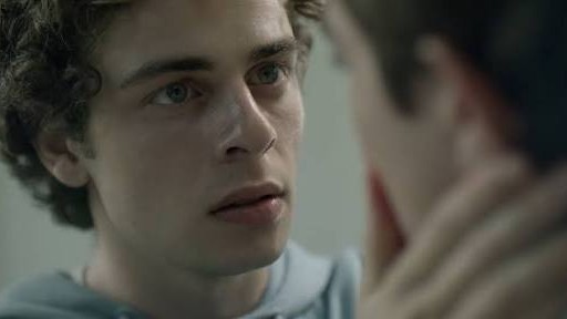Umut in an intimate scene from the LGBTQ drama Not Knowing