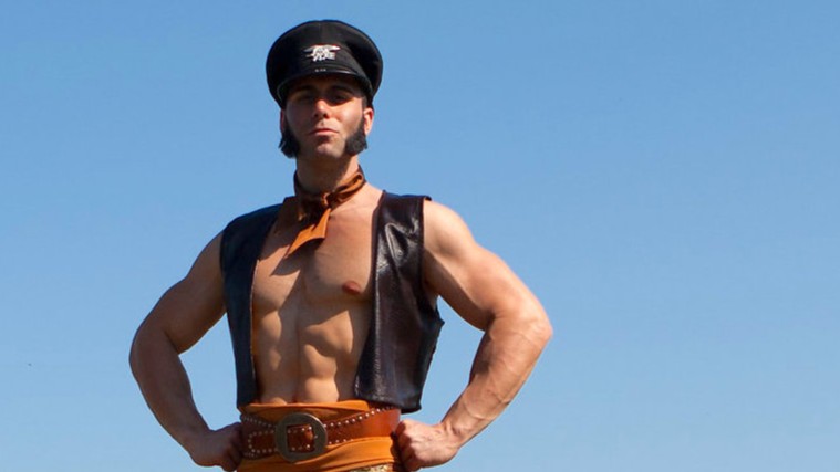 The Cockslinger in the Australian gay comedy movie The Cockslinger, now streaming on Dekkoo.